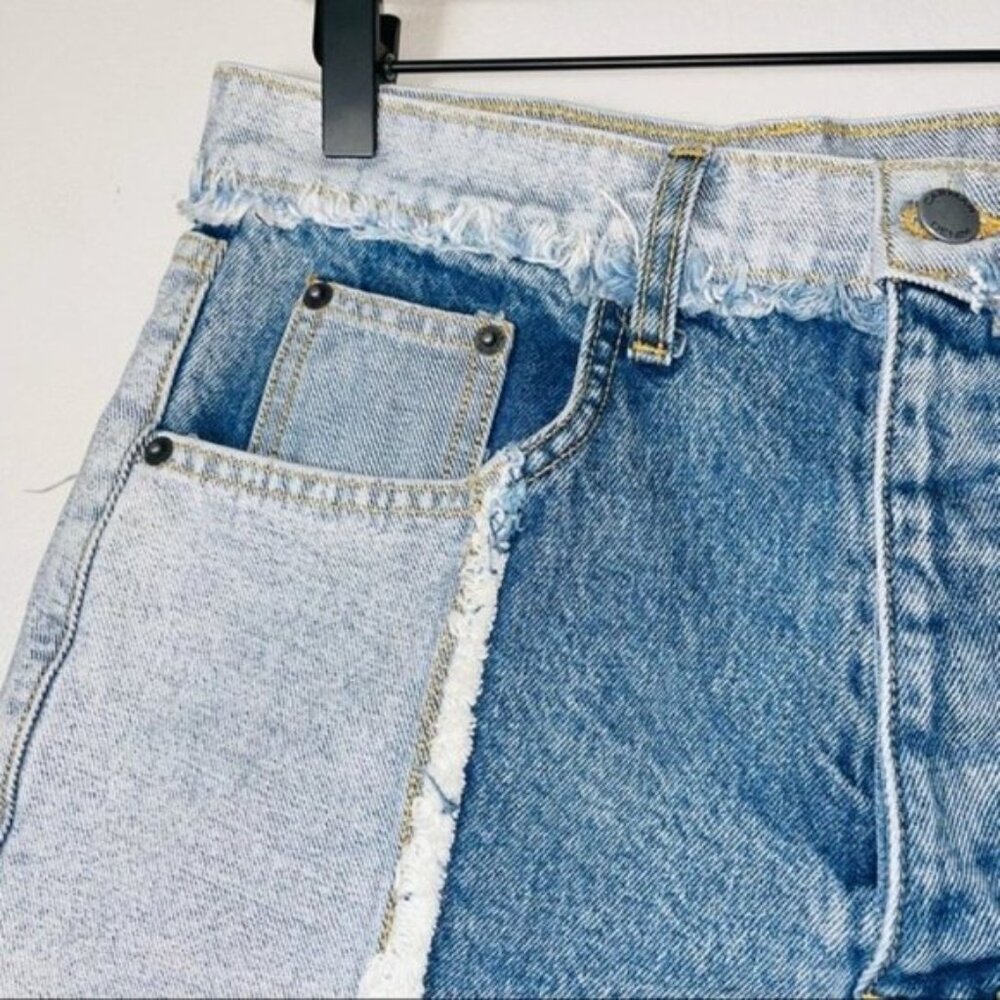 Carmar Color Block Button Fly High Rise Shorts - Picture 3 of 8